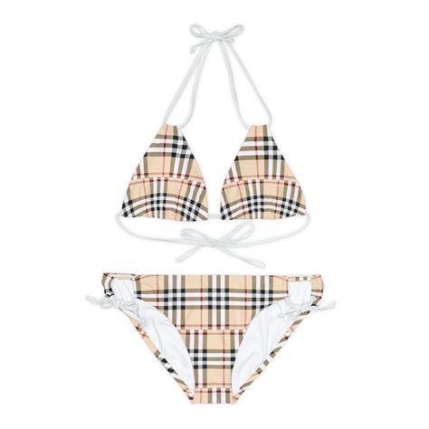 women's burberry 2 piece swimsuit|burberry bikini etsy.